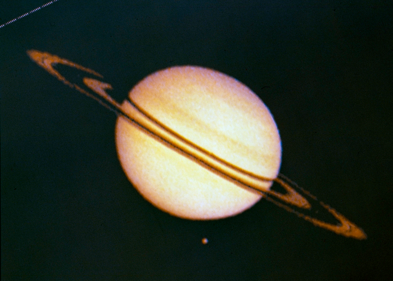 Illustration for article titled The Very First Close Encounter With Planet Saturn
